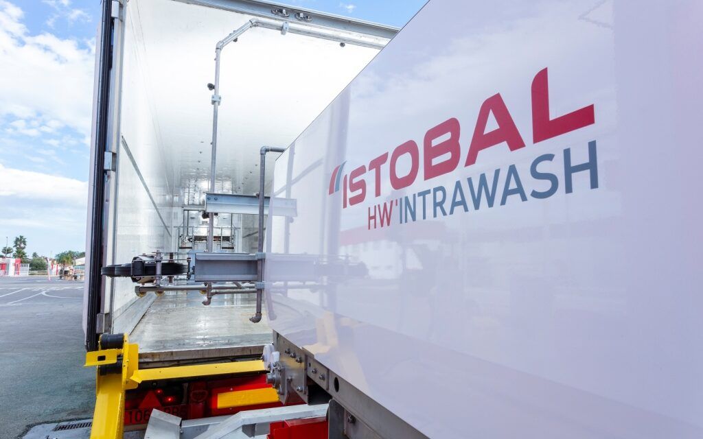 ISTOBAL achieves a safer and more efficient sanitization of the interior of trailers