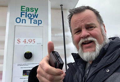 Advertisement – Easy Flow on Tap: An Eco- and Wallet-Friendly Way to Buy Windshield Washer Fluid