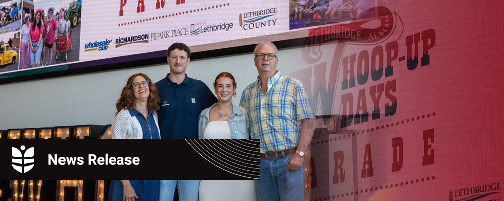 Hometown Heroes the Morris family to lead Whoop-Up Days Parade